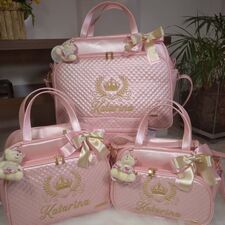 Conjunto de Bolsas Bordadas em São Caetano