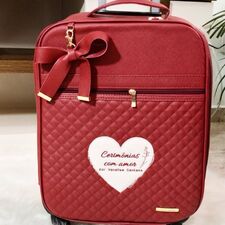 Mala de Rodinhas Vermelha em Manaus