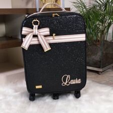 Mala Bebê Brilhante de Luxo para Passeios e Viagens