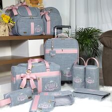 Kit Saída Maternidade Menina no Brasil para Denver, E.U.A